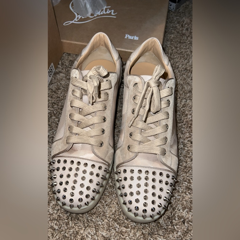 Christian Louboutin red bottom shoes